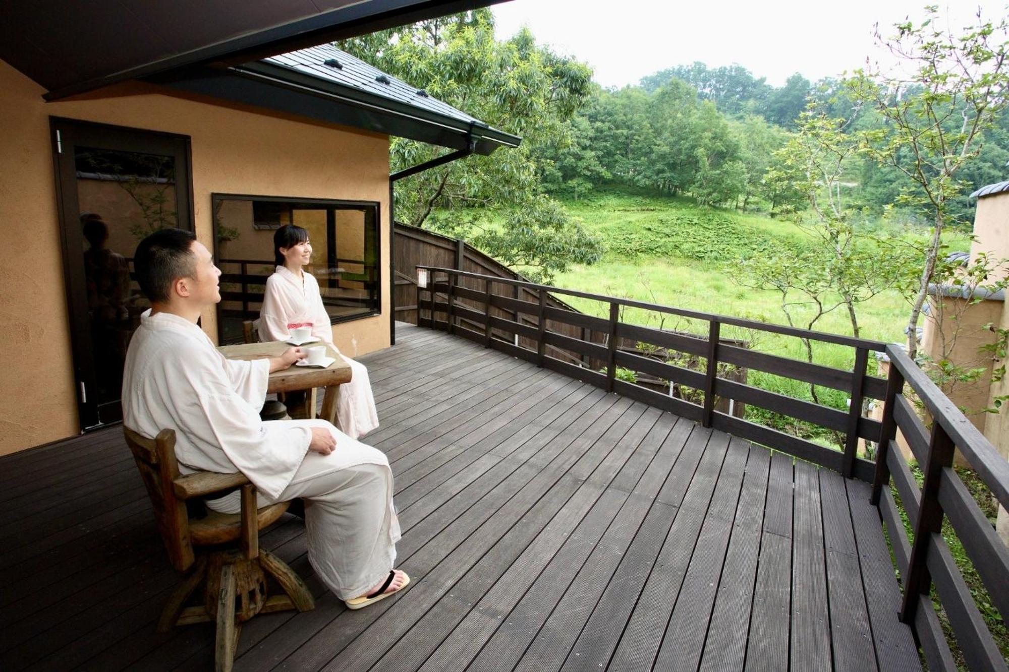 Satonoyu Waraku 13 Years Or Older Hotel Minamioguni Exterior foto